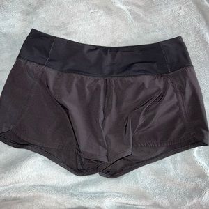 Lululemon black shorts size 6